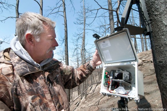 Jeff, the technical wizard who designed most of the equipment that makes the cameras work right, explains how they work. I got some of it, I think...