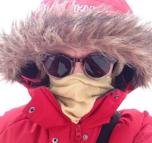 If you’re curious, this is the face behind the posts… winter edition.