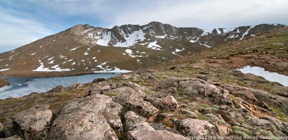 Mount Evans and Summit Lake.
