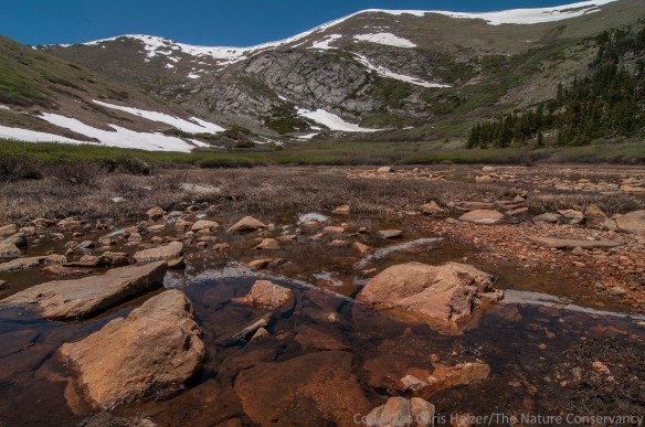 Where the snow is coming from...