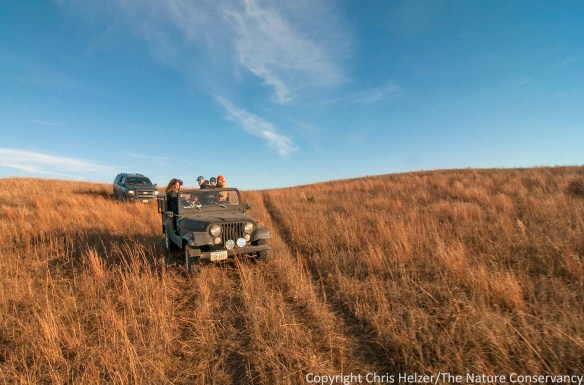 TNC Nebraska staff at Calamus Outfitters. Sandhills of Nebraska near Burwell.